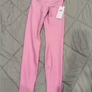ALO High Waist Air Lift Legging - Size S - Candy Heart Pink